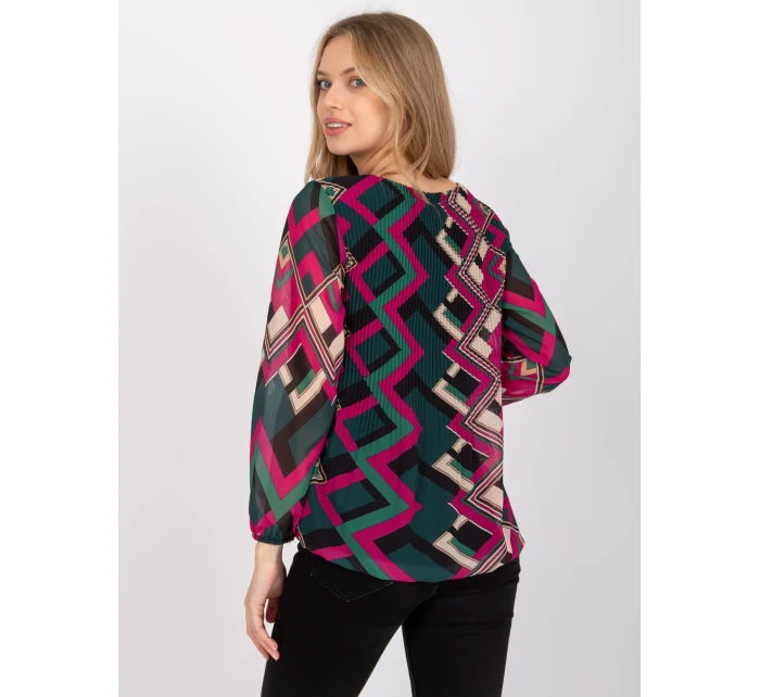 Halenka DHJ BZ tmavě zelená model 17356202 - FPrice Halenka DHJ BZ tmavě zelená model 17356202 - FPrice