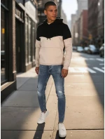 Pánská základní mikina s kapucí černá Dstreet model 21985926 - FashionStreet