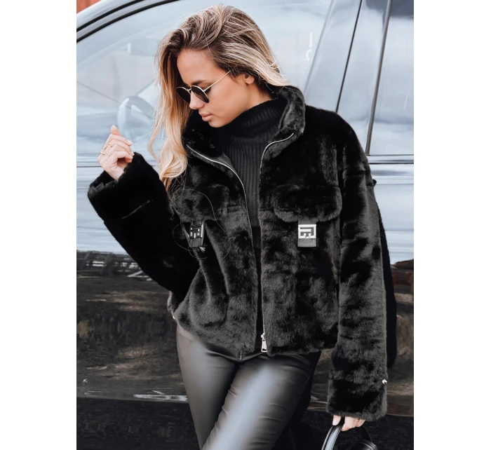 Dámské krátké černé model 21993158 - Dstreet Dámské krátké černé model 21993158 - Dstreet