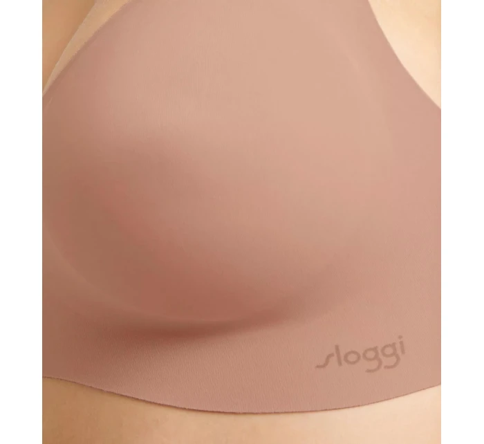 Dámska podprsenka ZERO Microfibre 2.0 Bralette - CAMEO BROWN - hnedá 00ME - SLOGGI