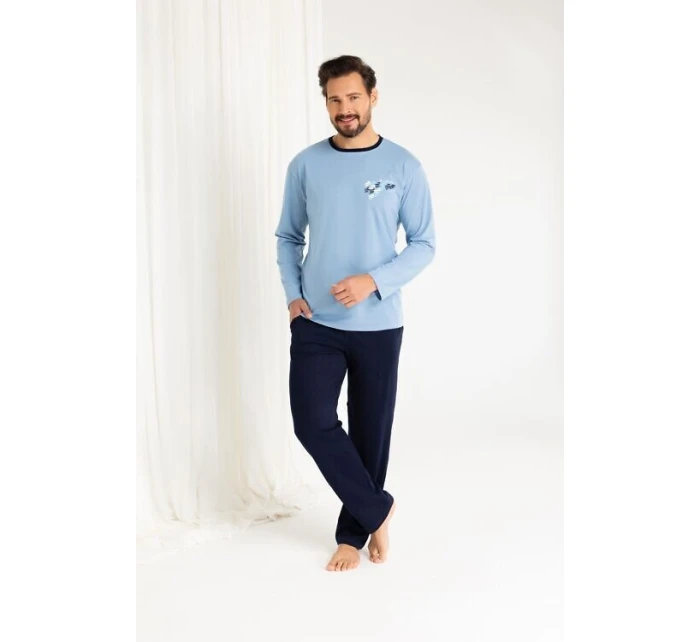 Pánské pyžamo model 21236446 délka/r 2XL3XL - Regina