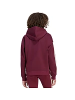 Dámska mikina adidas Essentials 3-Stripes Full-Zip v bordovej farbe KX0785 Dámska mikina adidas Essentials 3-Stripes Full-Zip v bordovej farbe KX0785