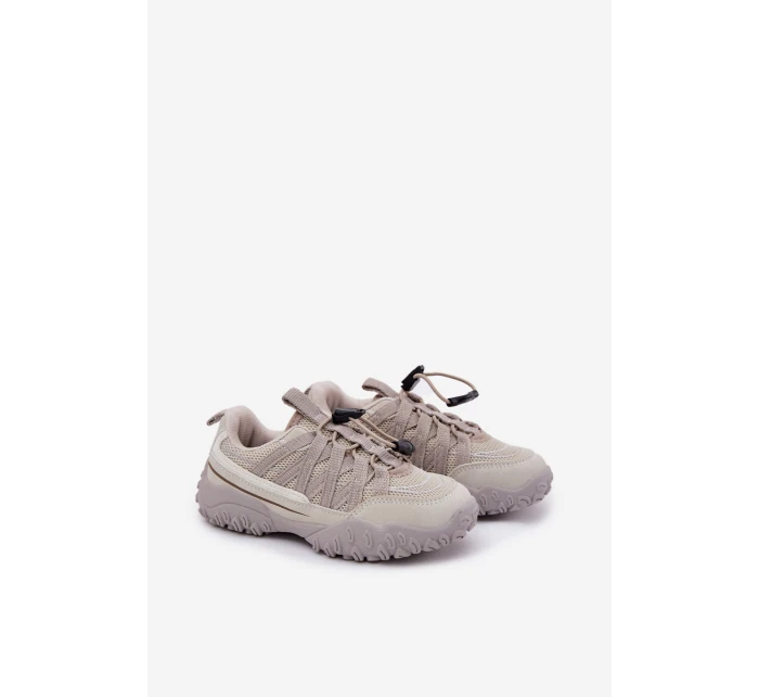 Dětské tenisky se světle béžové model 21692487 - Boto Dětské tenisky se světle béžové model 21692487 - Boto