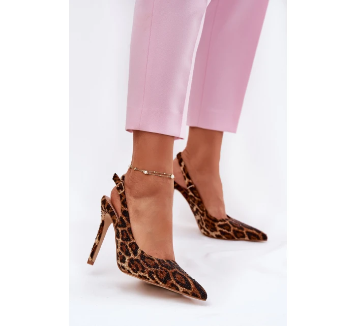 Zdobené Sandály Na  Hnědé model 21696394 - Boto