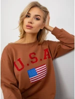 Mikina VI BL 3192.23P svetlo hnedá