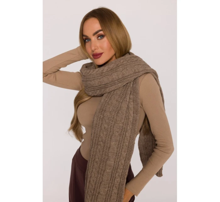 model 21417268 Pletená šála béžová - Moe