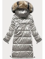 BŁYSZCZĄCA KURTKA ZIMOWA DAMSKA model 21244585 - AMNS BŁYSZCZĄCA KURTKA ZIMOWA DAMSKA model 21244585 - AMNS