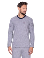 Pánske pyžamo 592 grey plus - REGINA Pánske pyžamo 592 grey plus - REGINA