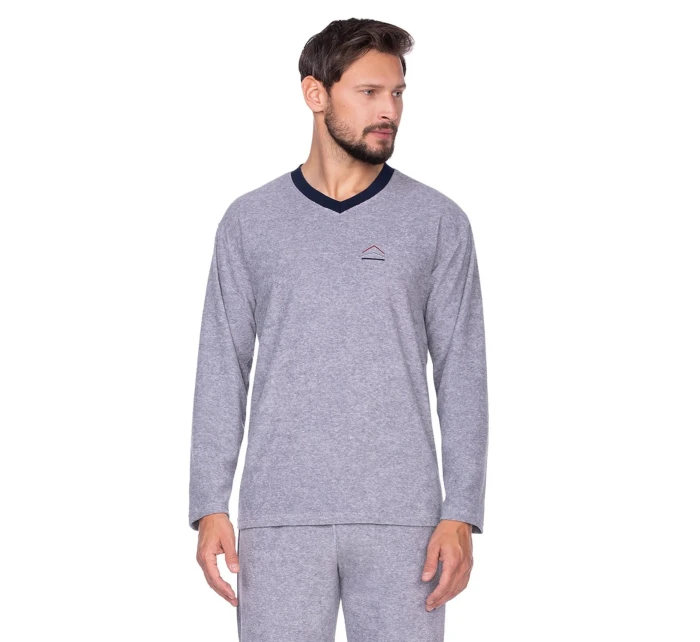 Pánske pyžamo 592 grey plus - REGINA Pánske pyžamo 592 grey plus - REGINA