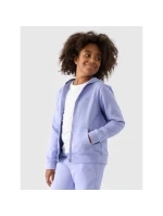 Dívčí mikina s kapucí Junior model 21431742 - 4F Dívčí mikina s kapucí Junior model 21431742 - 4F