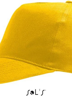 SOL'S Sunny Kids Dětská 5 panelová kšiltovka model 22525364 gold