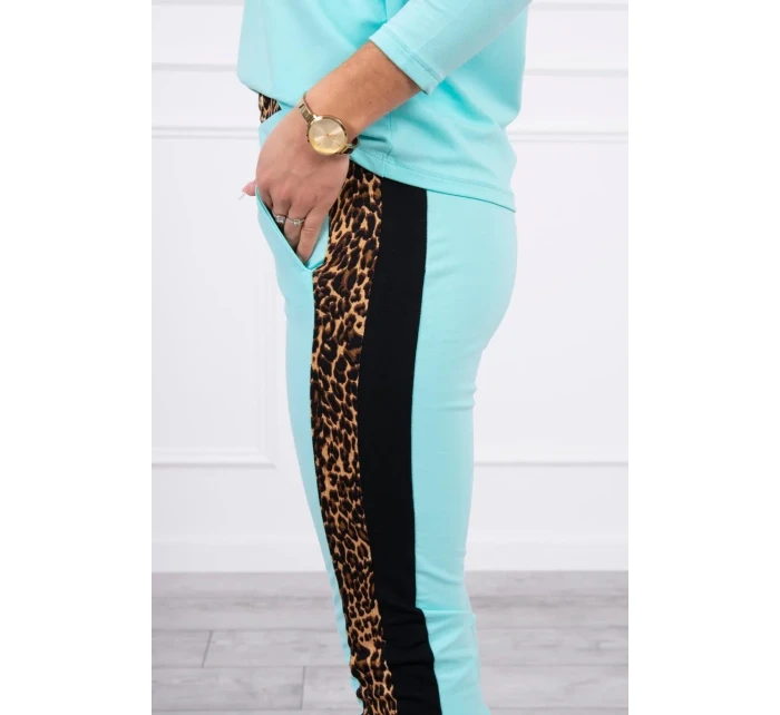 Mätová sada s leopardím potlačou Mätová sada s leopardím potlačou