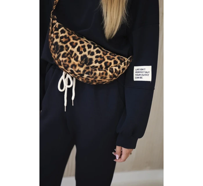 Viskózový komplet teplákové + kalhoty námořnická modř Viskózový komplet teplákové + kalhoty námořnická modř