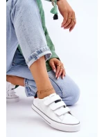 tenisky na suchý zip Big Star Bíle model 21610210 - Big Star Shoes tenisky na suchý zip Big Star Bíle model 21610210 - Big Star Shoes