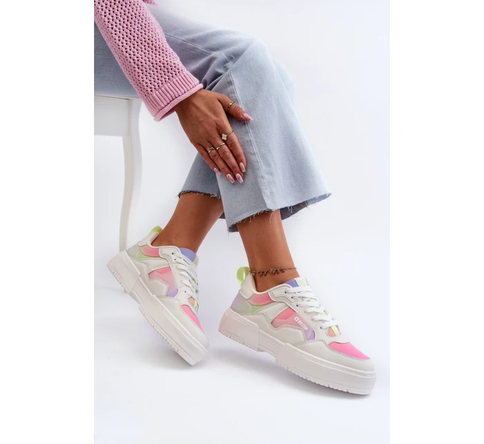 Dámské tenisky Big Star s Memory Foam v vzoru model 21658740 - Big Star Shoes Dámské tenisky Big Star s Memory Foam v vzoru model 21658740 - Big Star Shoes