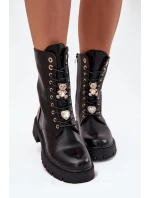 Dámské Botky Worker S Zateplené Černé model 21706817 - Boto Dámské Botky Worker S Zateplené Černé model 21706817 - Boto