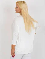 Bluzka RV BZ model 18522294 ecru - FPrice Bluzka RV BZ model 18522294 ecru - FPrice