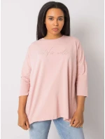 Bluzka RV BZ model 20206353 jasny różowy - FPrice Bluzka RV BZ model 20206353 jasny różowy - FPrice