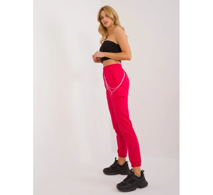Spodnie dresowe RV DR model 19926592 czerwony - FPrice Spodnie dresowe RV DR model 19926592 czerwony - FPrice
