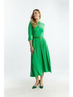 Monnari Dámske šaty s opaskom Zelená