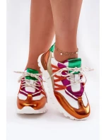 Dámske kožené poltopánky Artiker - viacfarebné