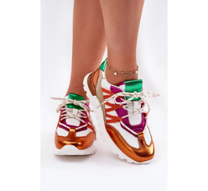 Dámske kožené poltopánky Artiker - viacfarebné