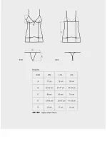 Košieľka Bisquella chemise XXL - Obsessive