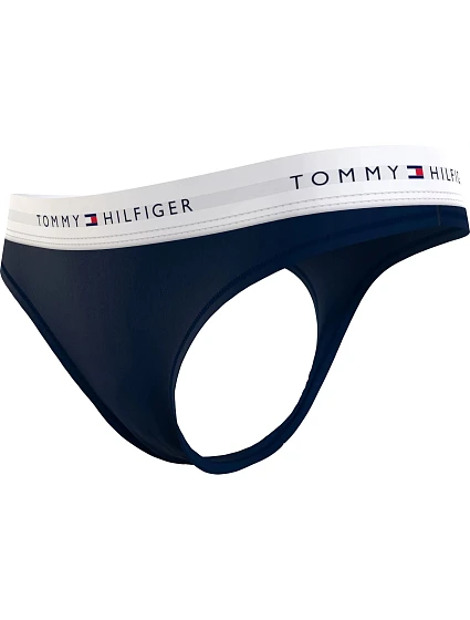 Dámská tanga THONG tm. modré model 20159643 - Tommy Hilfiger Dámská tanga THONG tm. modré model 20159643 - Tommy Hilfiger