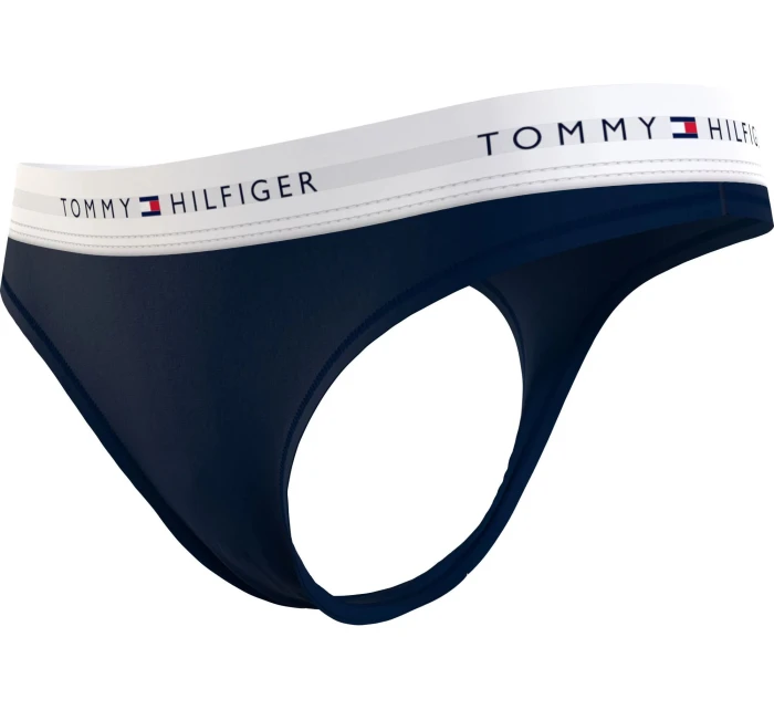 Dámske tangá THONG UW0UW03835 DW5 dark blue - Tommy Hilfiger Dámske tangá THONG UW0UW03835 DW5 dark blue - Tommy Hilfiger