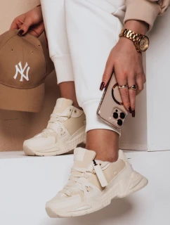 Dámske športové tenisky RUNKIK beige FashionStreet ZY0673