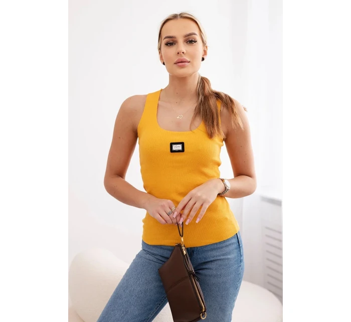 Žebrovaná halenka s model 18743038 blůzou - K-Fashion