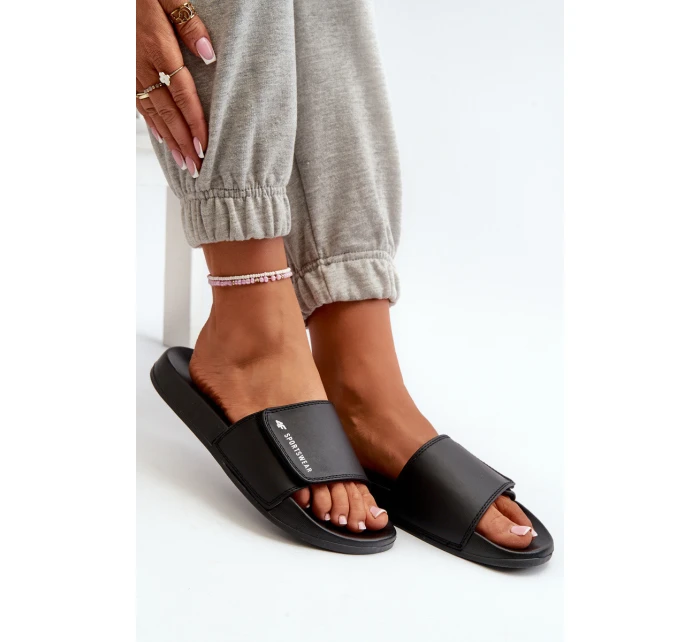Damskie Klapki 4FMM00FFLIF031A-20S Czarne