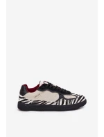 Sneakersy Damskie Daniel Lopez Just Dare SS2D4015 Zebra Beżowe