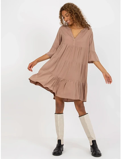 Šaty model 17607970 tmavě lila - FPrice