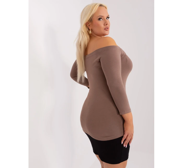 Blúzka RV BZ 4692.29 svetlohnedá Blúzka RV BZ 4692.29 svetlohnedá