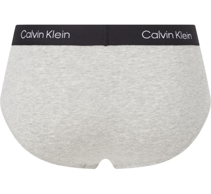 Pánske slipy 3 Pack Briefs CK96 000NB3527A6H3 čierna/biela/sivá - Calvin Klein