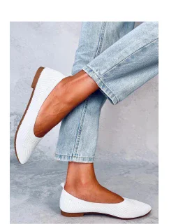 Dámske baleríny ZA29P White - Seastar