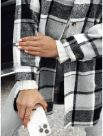 Dámská košilová bunda oversize černá Dstreet model 21981950 - FashionStreet