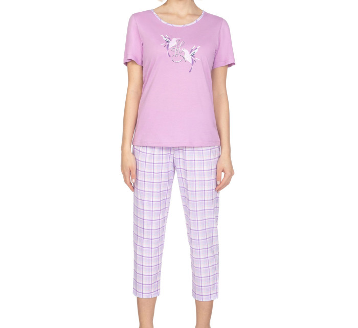 Dámske pyžamo 659 fialové - REGINA