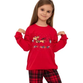 Dievčenské pyžamo 594/174 Celebrate - CORNETTE Dievčenské pyžamo 594/174 Celebrate - CORNETTE