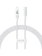 Baseus Gem USB C-IP kábel 20W 1m (biely)