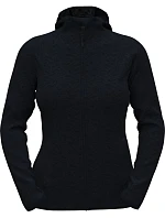 Stedman Lux Knit Fleece Jacket Women Dámska pletená fleecová bunda s kapucňou 05.5560 blue midnight heather