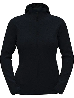Stedman Lux Knit Fleece Jacket Women Dámska pletená fleecová bunda s kapucňou 05.5560 blue midnight heather