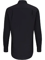 Shirt Regular LSL Košile s dlouhým rukávem model 22501109 black - Seidensticker Shirt Regular LSL Košile s dlouhým rukávem model 22501109 black - Seidensticker