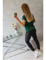 model 18748293 je moje kardio tmavě zelená halenka - K-Fashion model 18748293 je moje kardio tmavě zelená halenka - K-Fashion