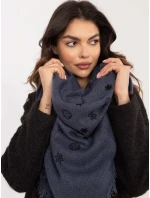 Šála AT SZ model 20595623 tmavě modrá - FPrice Šála AT SZ model 20595623 tmavě modrá - FPrice