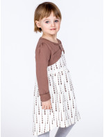 Dievčenské šaty TY SK 9412 .43 ecru - FPrice