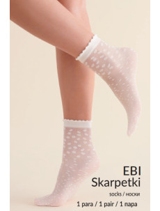 Dámske vzorované ponožky EBI