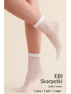 Dámske vzorované ponožky EBI
