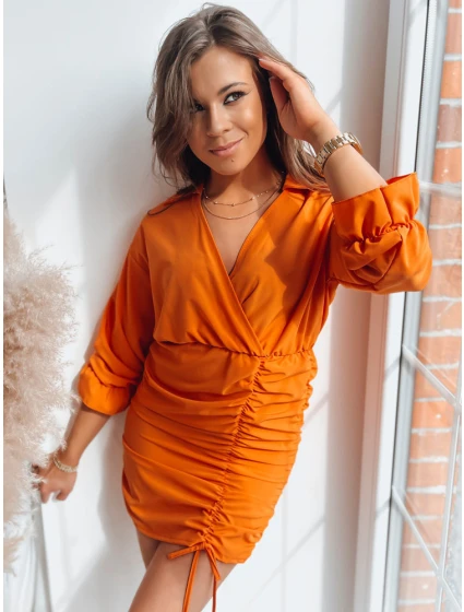 NATI oranžové šaty FashionStreet EY2282